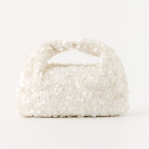 Cloud Nine Sequin Bag - Ivory