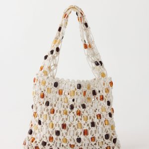 Club Tropica Crochet Bag - Cream