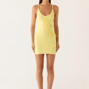 Cottesloe Mini Dress - Yellow