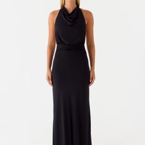 Crazy Over Me Maxi Dress - Black