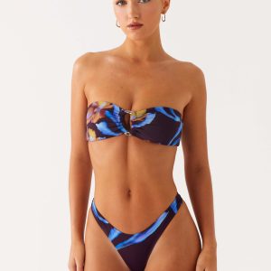 Cuba Bikini Bottoms - Dark Floral