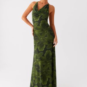 Dahliana Maxi Dress - Tropic Floral