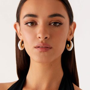 Danca Earrings - Pearl