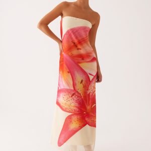 Darcy Maxi Dress - Yellow Floral