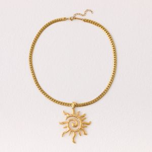 Dawnline Necklace - Gold