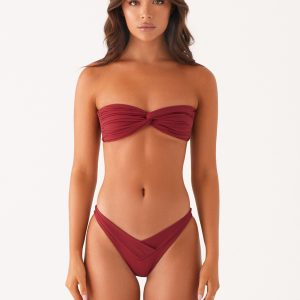 Delta Bikini Bottoms - Mulberry