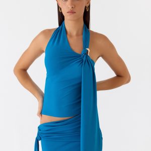 Demiase Top - Royal Blue