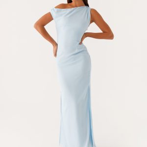 Dinner Date Maxi Dress - Blue