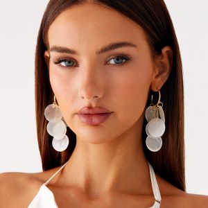 Disco Seas Earrings - Gold