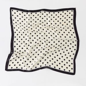 Dotty Dreams Scarf - White Polkadot