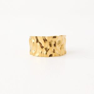 Daisy Drift Bangle - Gold