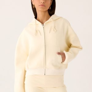 Elio Zip Hoodie - Baby Yellow