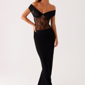 Elle Maxi Dress - Black