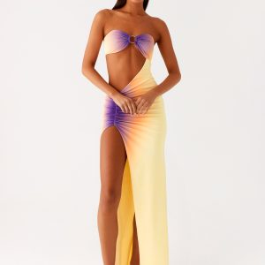Ellisah Ombre Maxi Dress - Sunrise Ombre