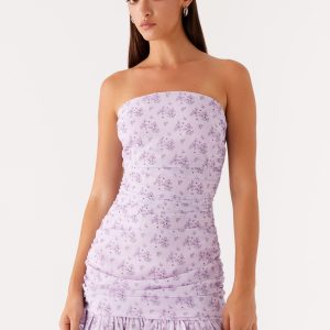 Ember Mini Dress - Lavender Meadow