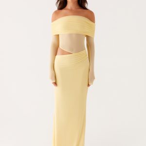 Emery Maxi Dress - Yellow