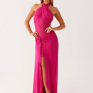 Ericka Maxi Dress - Hot Pink
