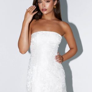 Eternity Strapless Mini Dress - Ivory