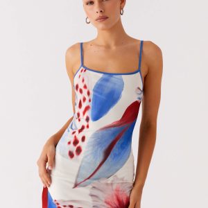 Everett Mini Dress - Deep Sea Bloom