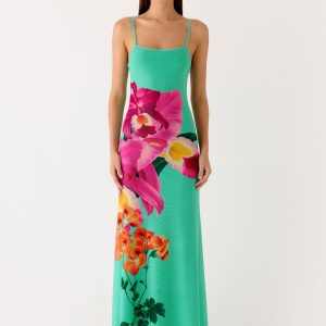 Everett Maxi Dress - Jungle Bloom