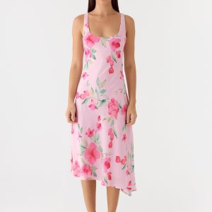 Fedde Midi Dress - Petal Soleil