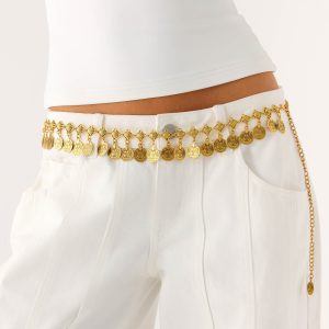 Feel Your Aura Belt - Gold