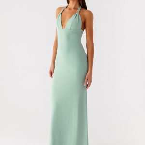 Fern Valley Maxi Dress - Sage