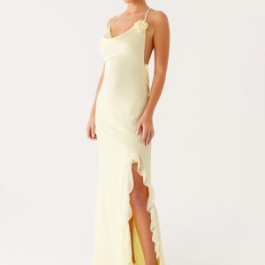 First Class Maxi Dress - Yellow