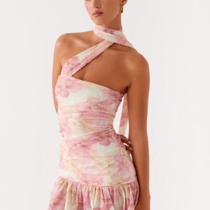 Fleur Mini Dress - Floral Print