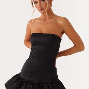 Dancing Queen Mini Dress - Black