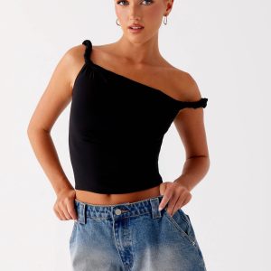 Frida Denim Shorts - Vintage Wash Blue