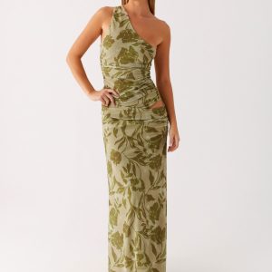 Georgiana Maxi Dress - Jade Fern