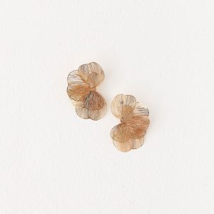Golden Days Earrings - Gold