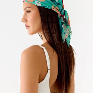 Graciela Head Scarf - Jungle Bloom