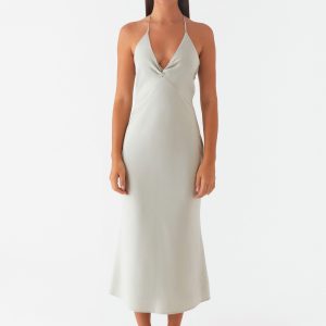 High Note Midi Dress - Sage