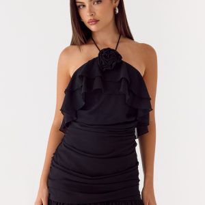 Haille Mini Dress - Black