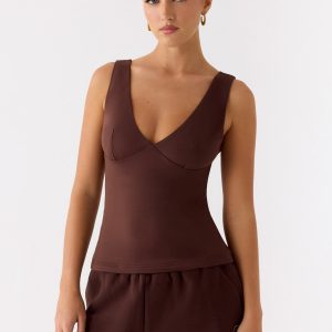 Hard To Tame Top - Chocolate