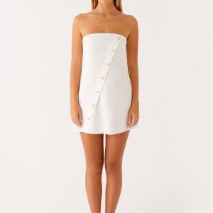 Hazel Mini Dress - White