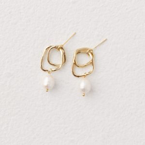 Hermione Earrings - Gold