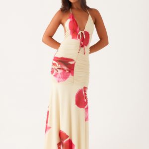 Hollywood Maxi Dress - Orchid Yellow