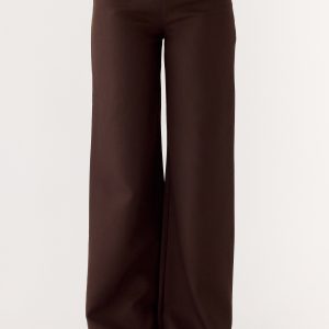 Hot as Ice Low Rise Pants - Chocolate