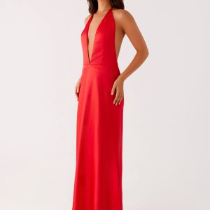 Idol Maxi Dress - Red