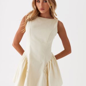 Invited Mini Dress - Ivory