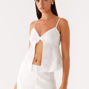 Irena Cami Top - White