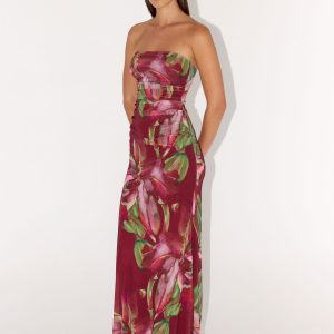 Iroha Strapless Maxi Dress - Cuba Cuba