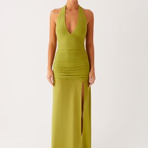 Island Muse Dress - Lime