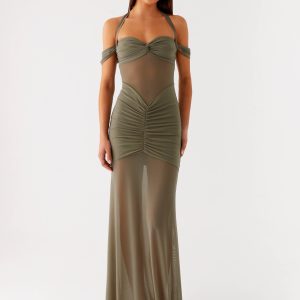 Ivy Lane Maxi Dress - Olive