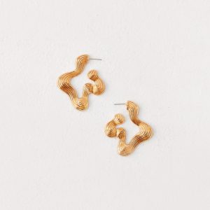 Jacey Earrings - Gold