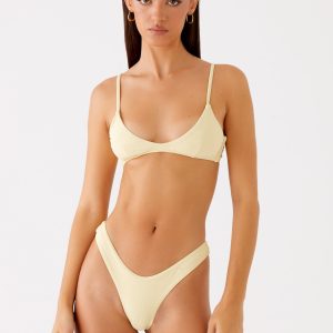 Jacklyn Bikini Top - Yellow