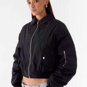 Jameson Bomber Jacket - Black